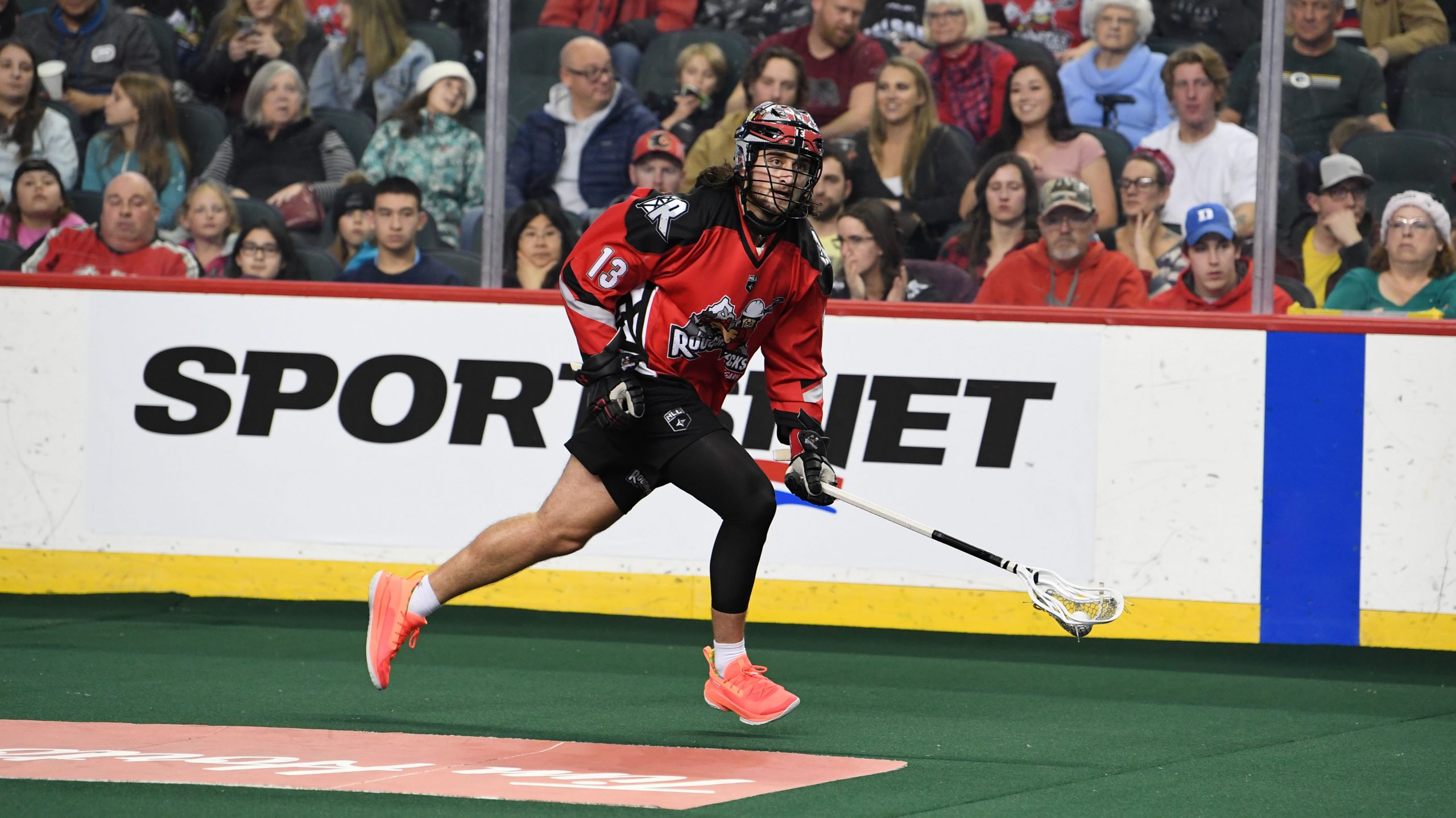 WHY DOES ELI SALAMA WEAR ONE LEGGING? - Calgary Roughnecks