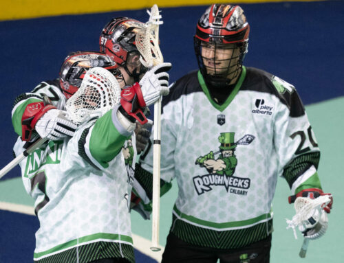 Riggers treat packed Rough House to St. Patricks Day Party victory
