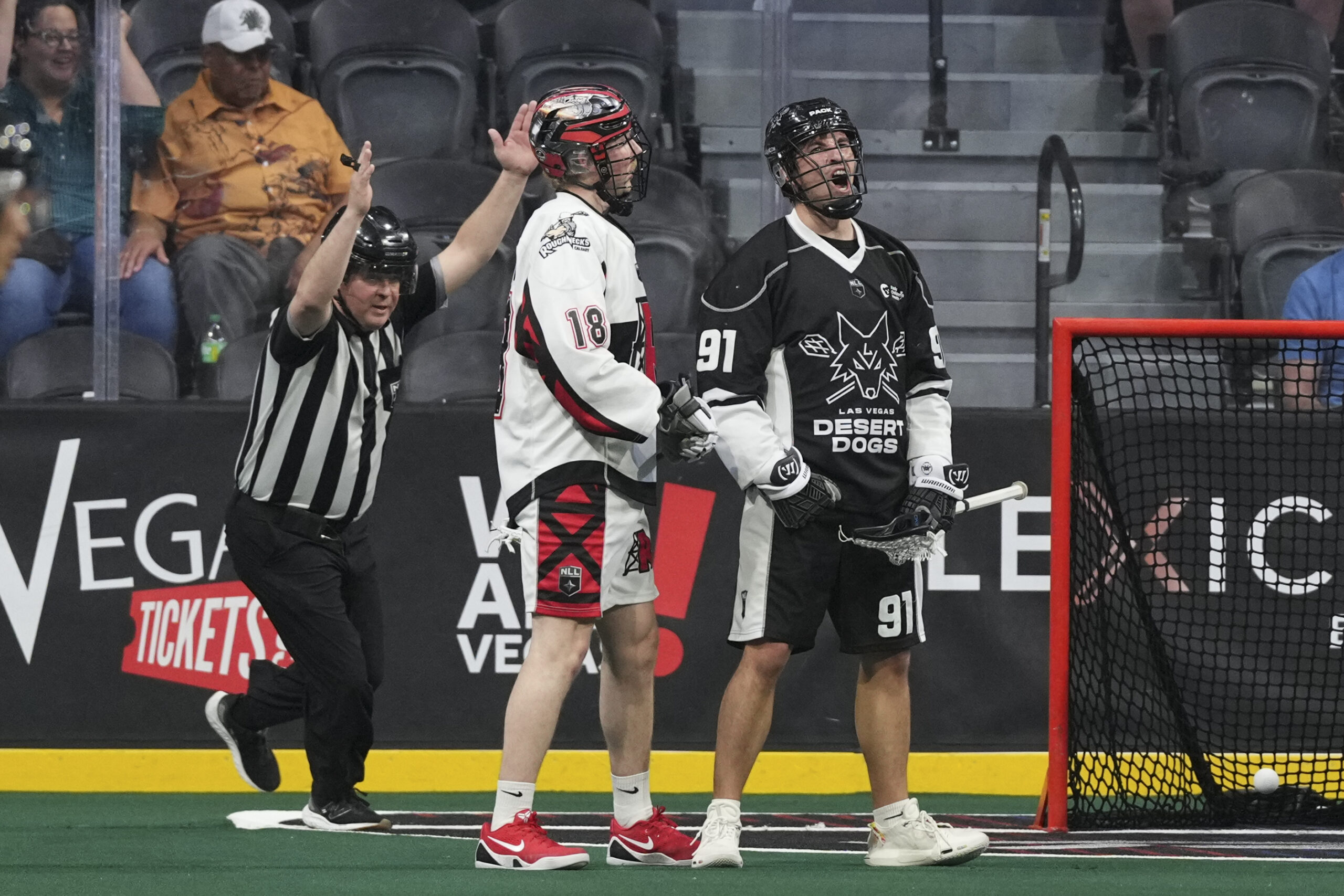 Calgary Roughnecks vs Las Vegas Desert Dogs